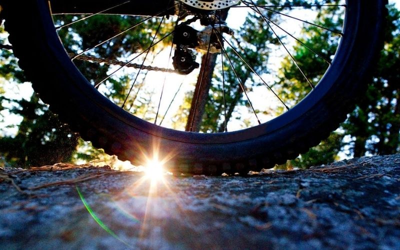 Road Tires On a Mountain Bike