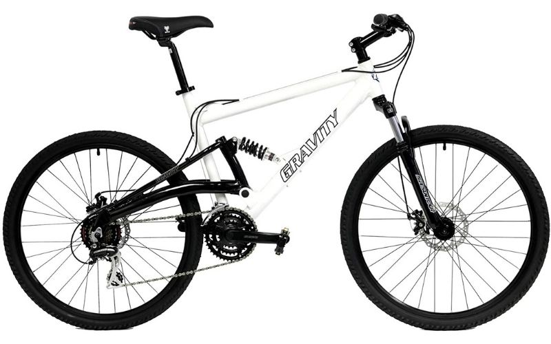 2021 Gravity FSX 1.0 Dual Full Suspension Mountain Bike