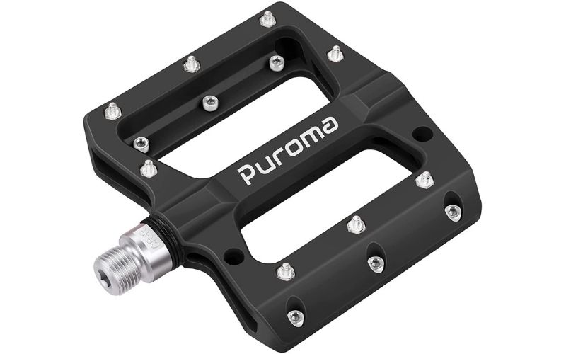 Puroma Mountain Bike Pedal Nylon Fiber Non-Slip 9/16"