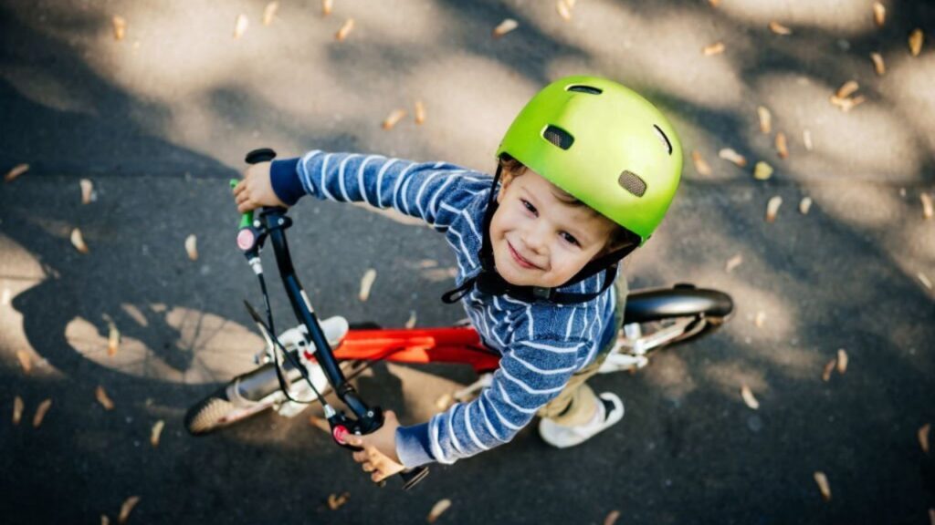 how to teach 5 year old to ride a bike