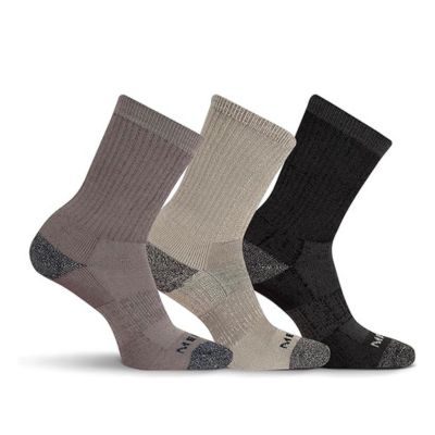 Merrell Men's Wool Everyday Half Cushion Socks